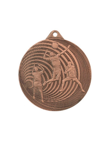 Medal brązowy siatkówka medal stalowy mmc3073/b