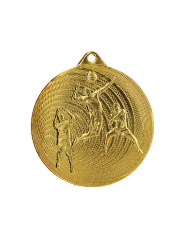 Medal złoty siatkówka medal stalowy mmc3073/g