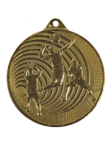 Medal złoty siatkówka medal stalowy mmc3073/g