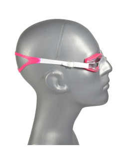 Okularki pływackie z zatyczkami enero różowe 2