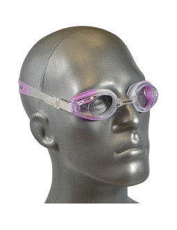 Okularki pływackie z zatyczkami enero fioletowe