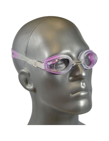 Okularki pływackie z zatyczkami enero fioletowe