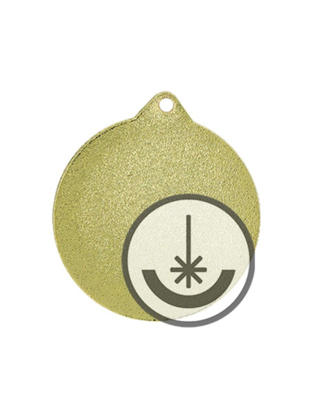 Medal grawerowany laserem- rmi