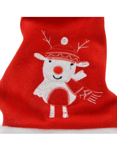 Czapka mikołaja klasyczna 30x40cm renifer