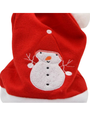 Czapka mikołaja klasyczna 30x40cm bałwan