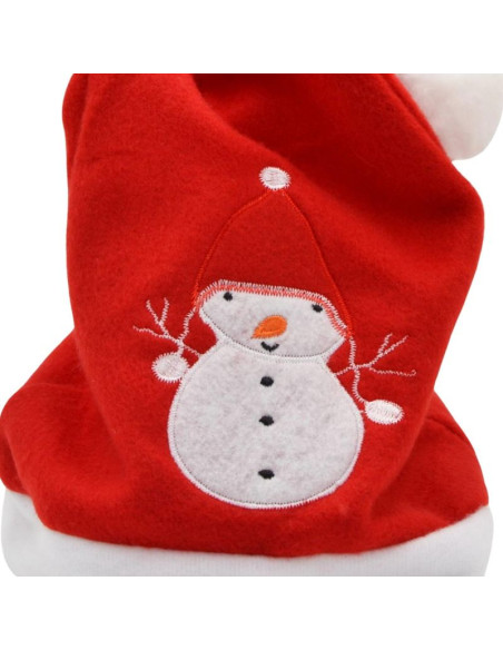 Czapka mikołaja klasyczna 30x40cm bałwan