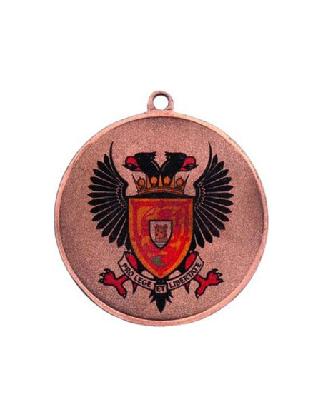 Medal metalowy z nadrukiem kolorowym luxorjet