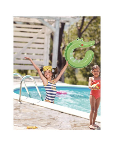 Kółko do pływania zwierzątka 68x59cm krokodyl 35448