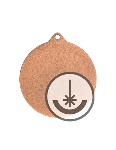 Medal grawerowany laserem- rmi
