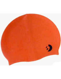 Czepek silikon junior czerwony best sporting