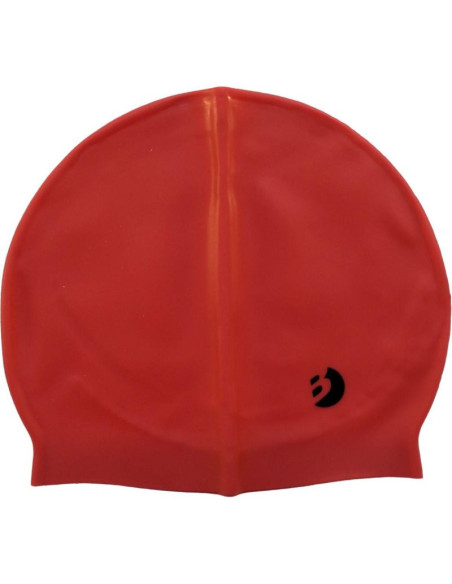 Czepek silikon junior czerwony best sporting