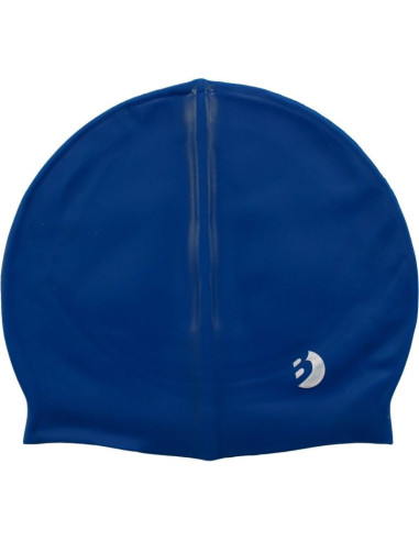 Czepek silikon junior niebieski best sporting