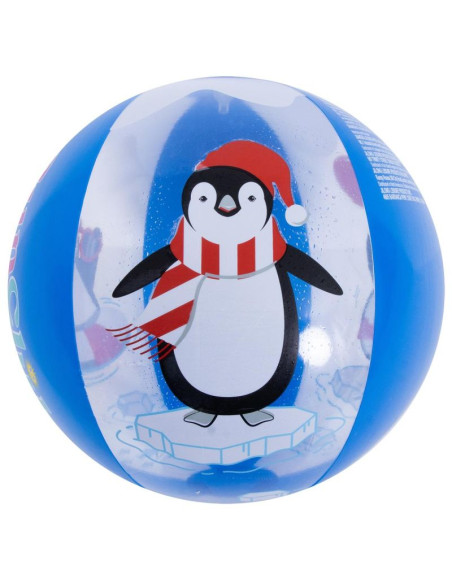 Piłka plażowa dmuchana 50cm pingwin magic ink 53060