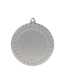 Medal srebrny ogólny z miejscem na emblemat 50 mm - medal stalowy 2