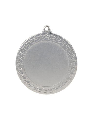 Medal srebrny ogólny z miejscem na emblemat 50 mm - medal stalowy