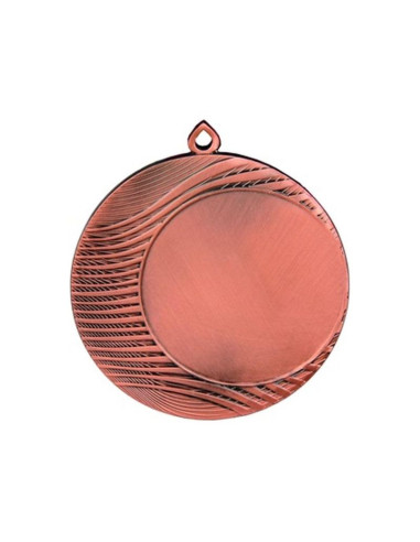 Medal brązowy ogólny z miejscem na emblemat 50 mm - medal stalowy