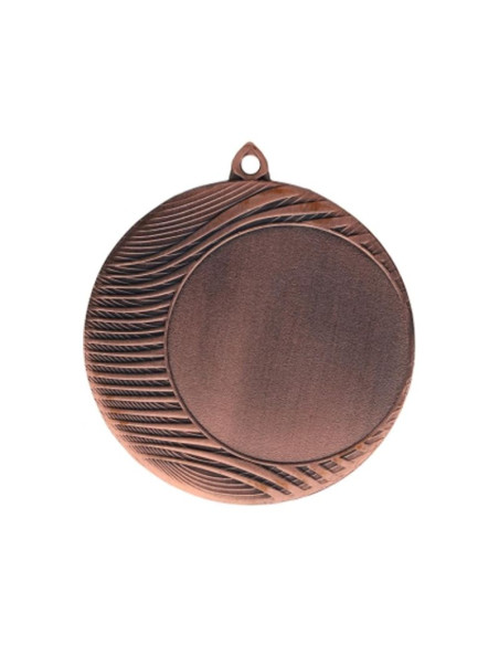 Medal brązowy ogólny z miejscem na emblemat 50 mm - medal stalowy