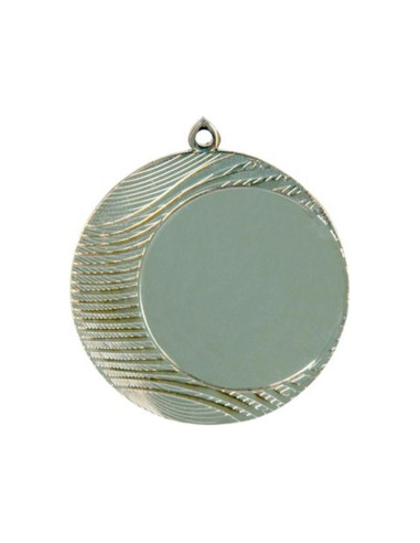 Medal srebrny ogólny z miejscem na emblemat 50 mm - medal stalowy