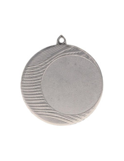 Medal srebrny ogólny z miejscem na emblemat 50 mm - medal stalowy 2