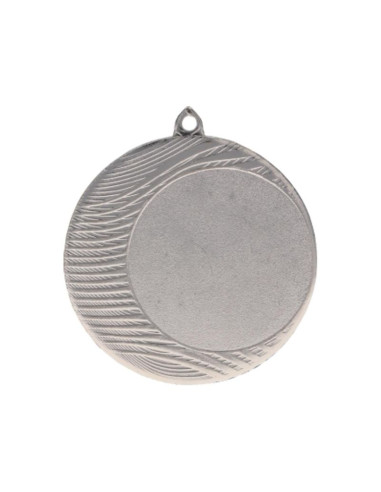 Medal srebrny ogólny z miejscem na emblemat 50 mm - medal stalowy