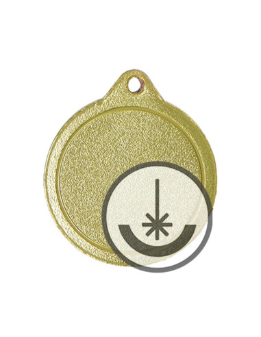 Medal grawerowany laserem- rmi