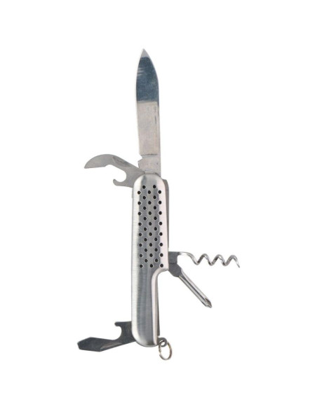 Nóż survivalowy wędkarski 5w1