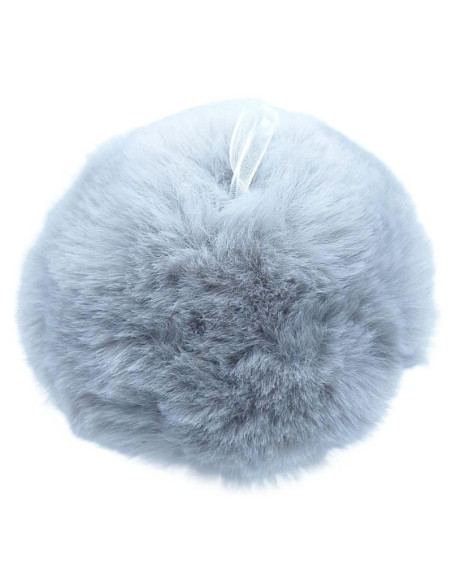 Zawieszka dekoracyjna grzybek 8x12cm szary