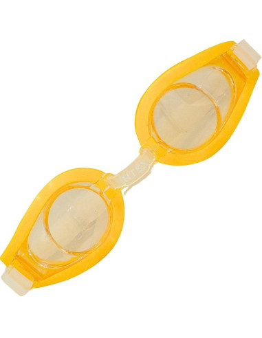 Okularki pływackie junior żółty