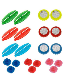 Zestaw 21 koralików dekoracji na szprychy rowerowe xqmax 2