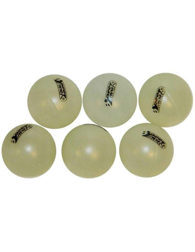 Piłeczki do tenisa stołowego świecące 6szt best sporting