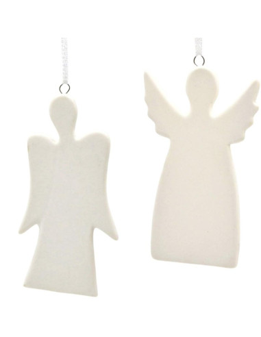Zestaw dwóch zawieszek aniołków diy 5x0,5x10,5cm