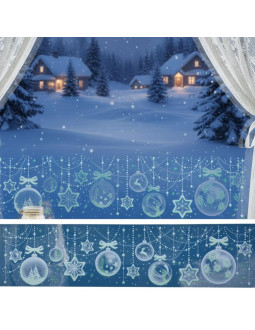 Naklejka na okno 64x15 cm