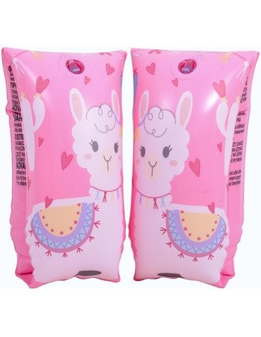 Rękawki do pływania dla dzieci alpaka 30x15cm 37617 różowy