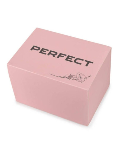 Pudełko perfect na zegarek - róż pudrowy