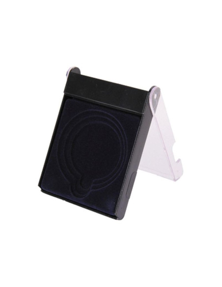 Etui  plastikowe na medal 70mm 116x84x18mm  niebiesk - a005b bk/bu