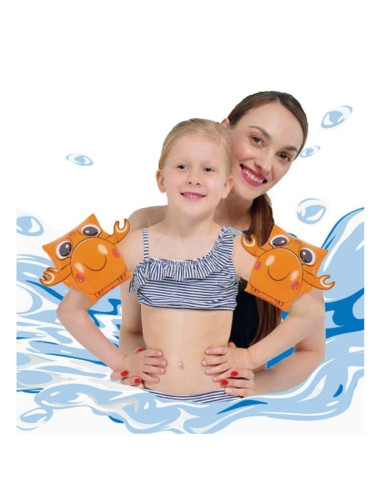 Rękawki do pływania dla dzieci krab 26x22cm 32206