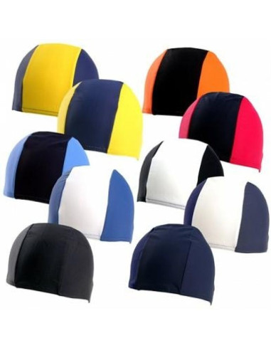 Czepek kąpielowy uniwersalny shepa lycra 3 niebiesko/niebieski