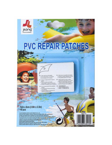 Zestaw łatek naprawczych 5x6cm kpl 10szt 290713