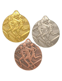 Medal srebrny biegi