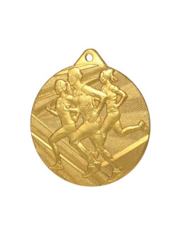 Medal złoty biegi 50mm 2