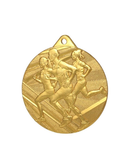 Medal złoty biegi 50mm