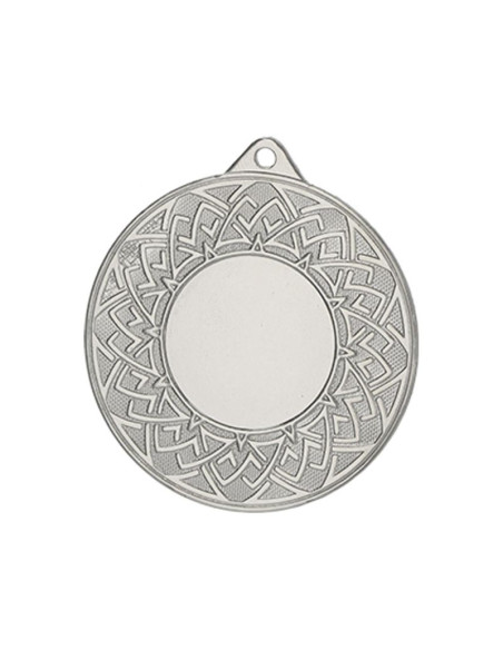 Medal srebrny ogólny z miejscem na emblemat 25 mm - stalowy