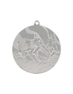 Medal srebrny- biegi - medal stalowy 2