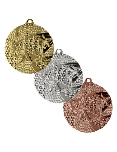 Medal brązowy lekkaatletyka - medal stalowy