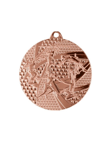 Medal brązowy lekkaatletyka - medal stalowy