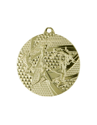 Medal złoty lekkaatletyka- medal stalowy