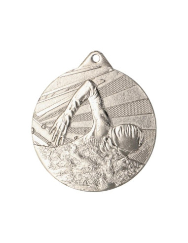 Medal srebrny pływanie