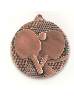 Medal brązowy- tenis stołowy - medal stalowy