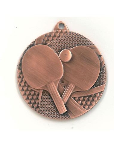 Medal brązowy- tenis stołowy - medal stalowy