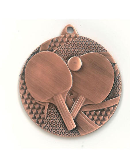 Medal brązowy- tenis stołowy - medal stalowy